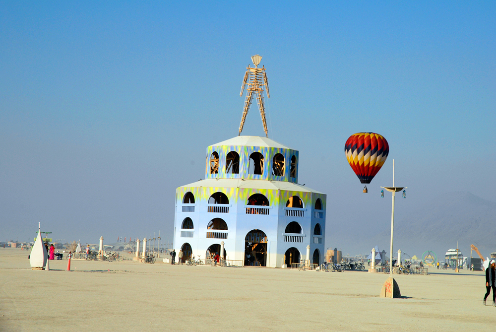 The Man at Burning Man. Photo: Wendy Goodfriend